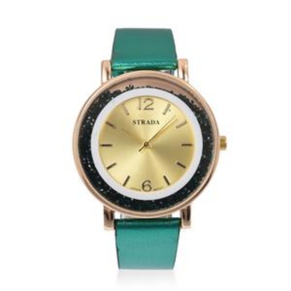 STRADA watch with beaded bracelet set. - Picture 4 of 4